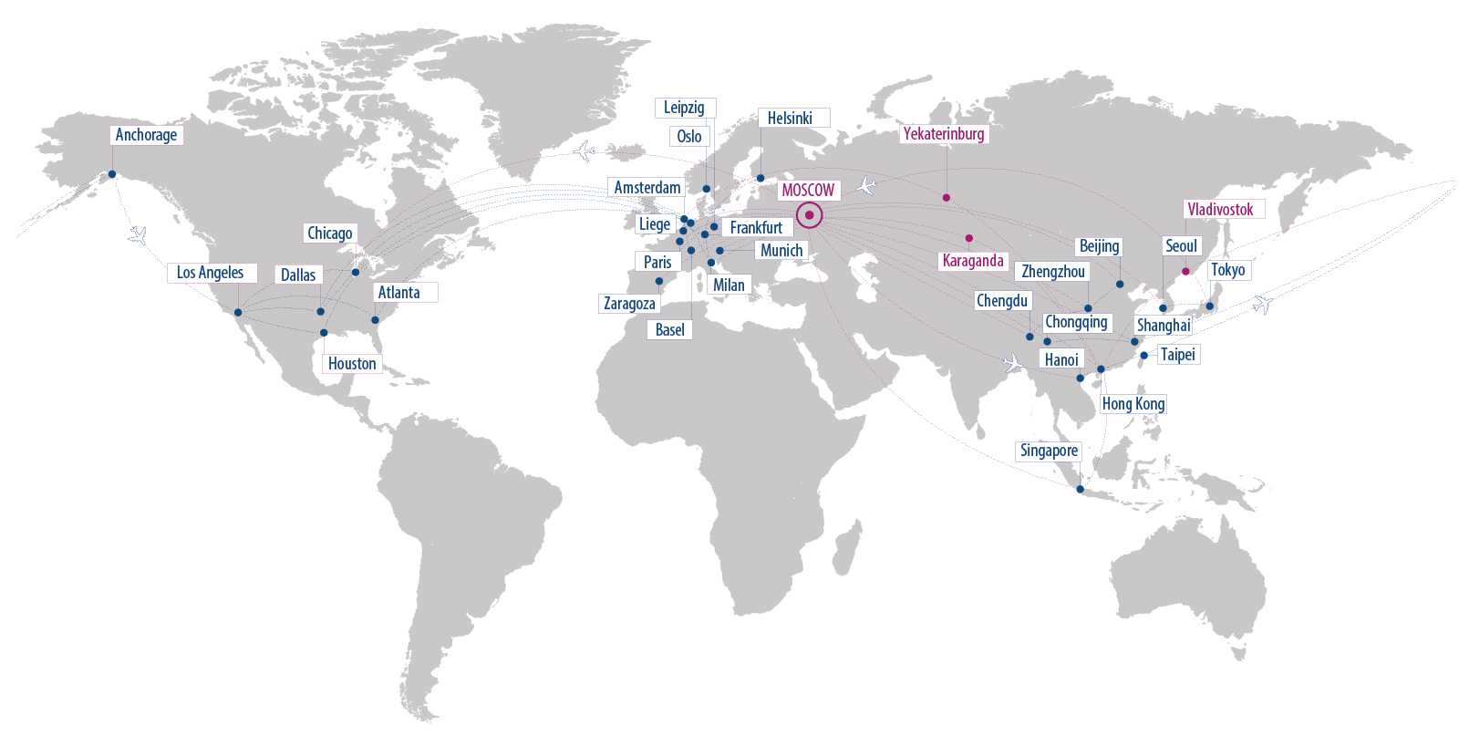 AirBridgeCargo Airlines - ABC in Russia